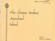 The Christian Brothers' Agricultural School, Tardun, Western Australia